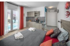 4 Studio APP with pool - Vila Vala Apartment 1 – Studio 3 foto 2