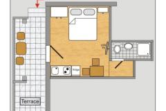 Apartments Dora Apartment 4 – Studio foto 2