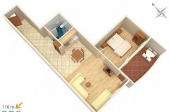Pension Katić Apartment 4 – A14 foto 1