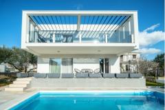 Beach Villa with pool Tribunj Apartment 1 – Villa pool foto 1