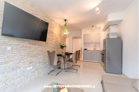 Luxury modern apartment on beach Split Croatia