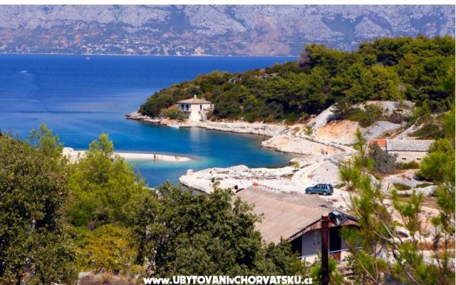 Kuća za odmor Doda uvala Tičja Luka – Accommodation Island of Brac Kroatië