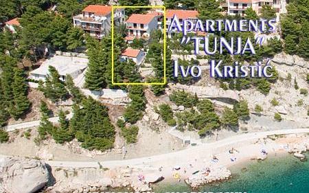 Apartman Villa Tunja – Accommodation Brela Kroatië