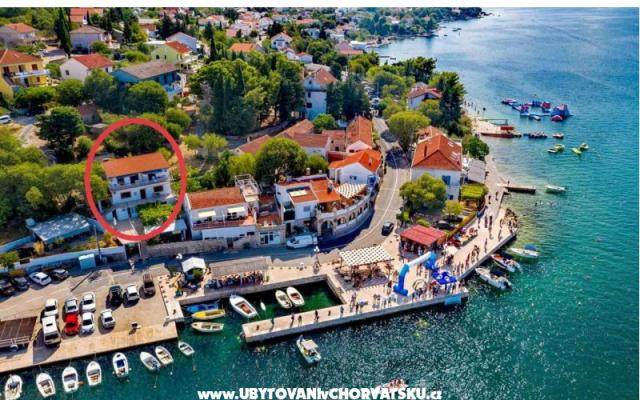 Apartmani Bele – Accommodation Maslenica Kroatië