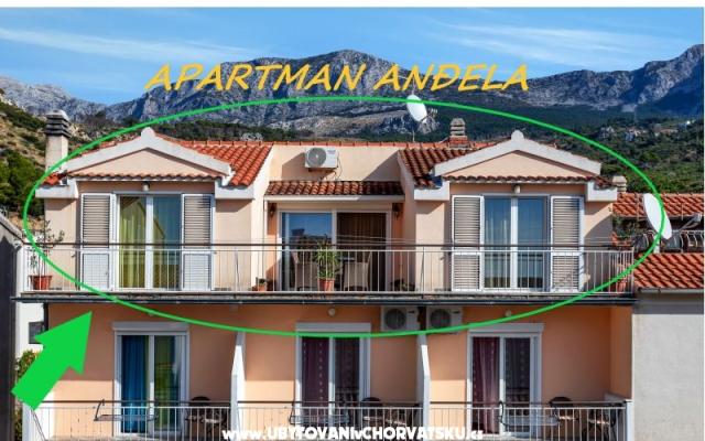 Apartman Anđela – Accommodation Podgora Kroatië